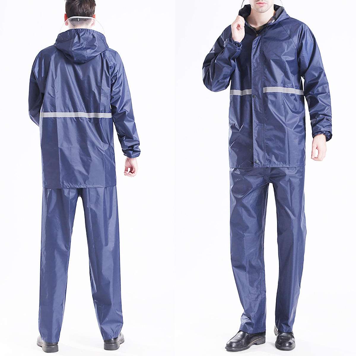 Adults Raincoat Mens Rain Long Pants Anti-uv Riding Cover