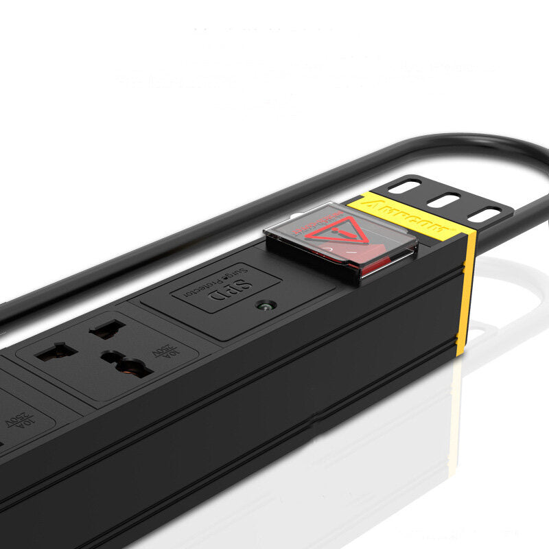 Ampcom Pdu Cabinet Power Socket 6-bit 10a Switch + Flashing