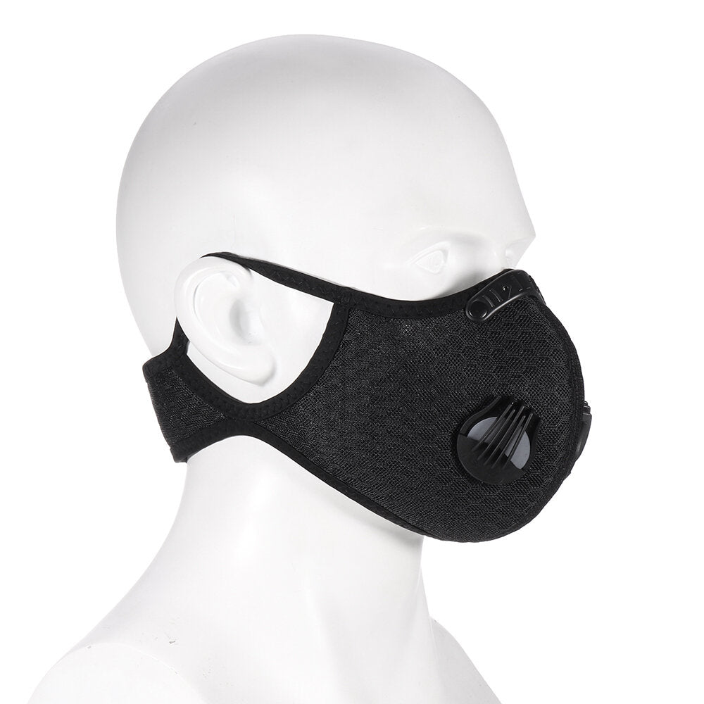 Anti-dust Face Mask Activated Carbon Respirator Washable