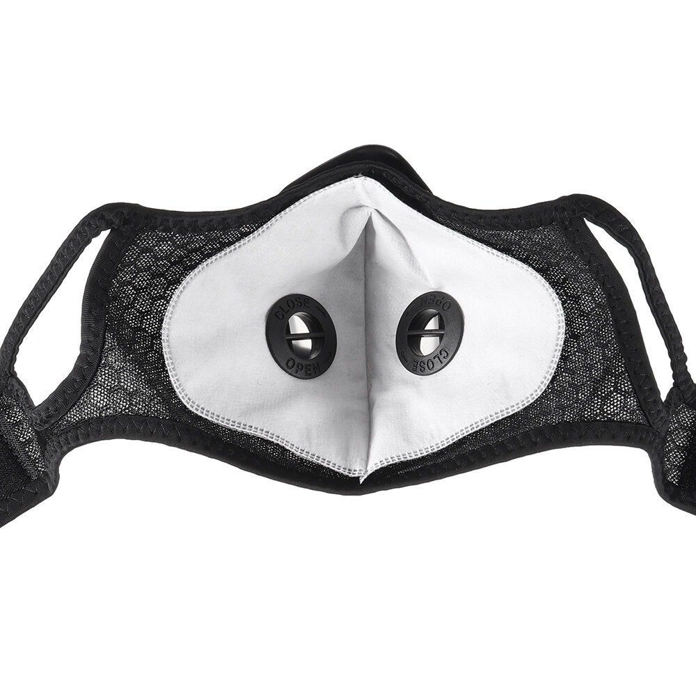 Anti-dust Face Mask Activated Carbon Respirator Washable