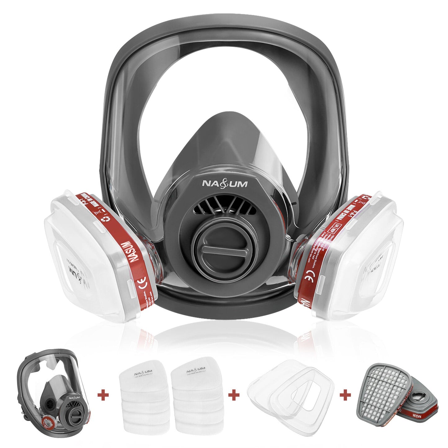Asum 4007 Full Face Mask Paint Cover Protection For