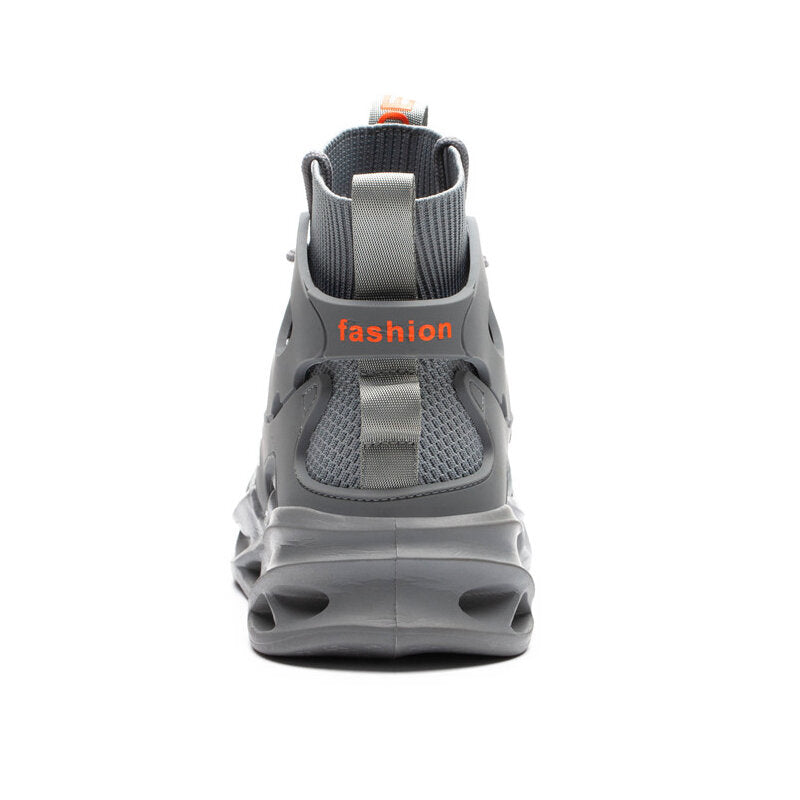 Atrego Men Safety Shoes Steel Toe Cap Work Boots High Top