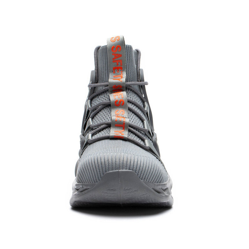Atrego Men Safety Shoes Steel Toe Cap Work Boots High Top