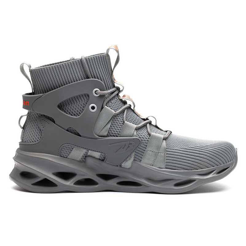 Atrego Men Safety Shoes Steel Toe Cap Work Boots High Top