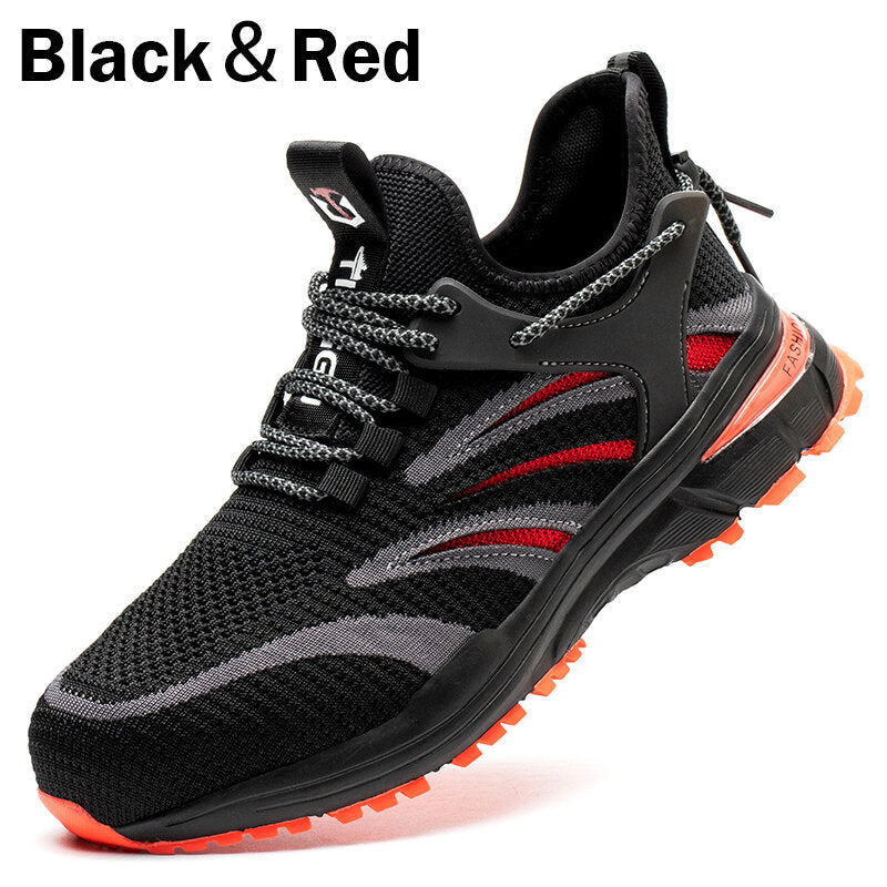 Atrego Men Safety Shoes Steel Toe Work Boots Sport Non Slip
