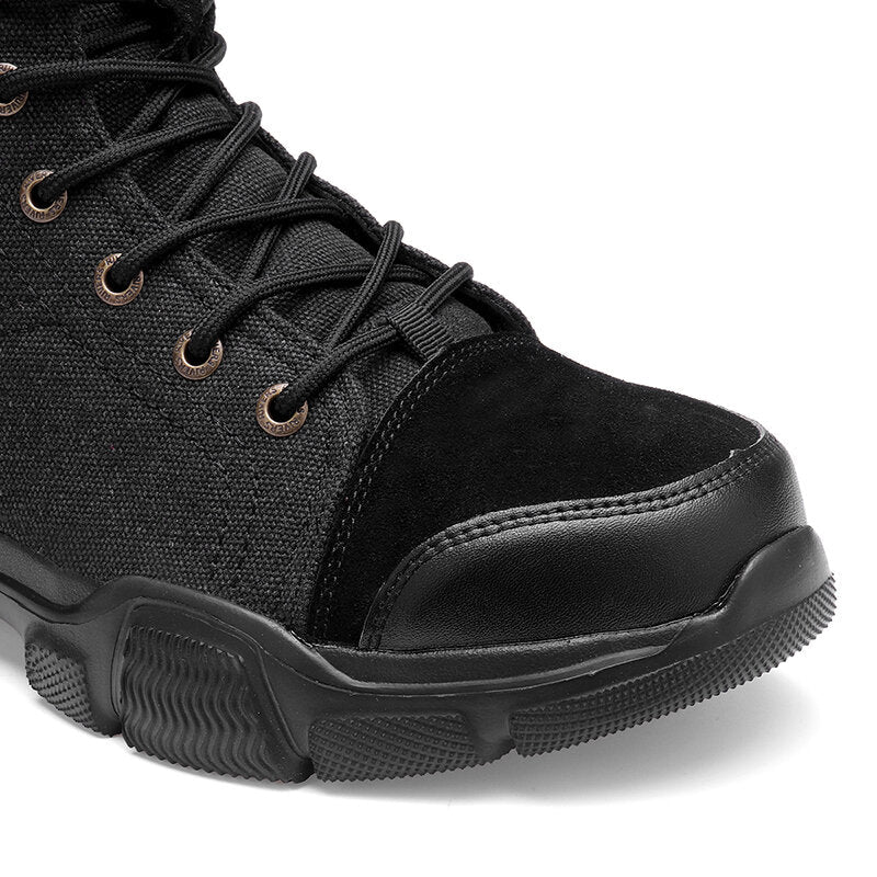 Atrego Men Safety Work Boots High Top Steel Toe Army Combat