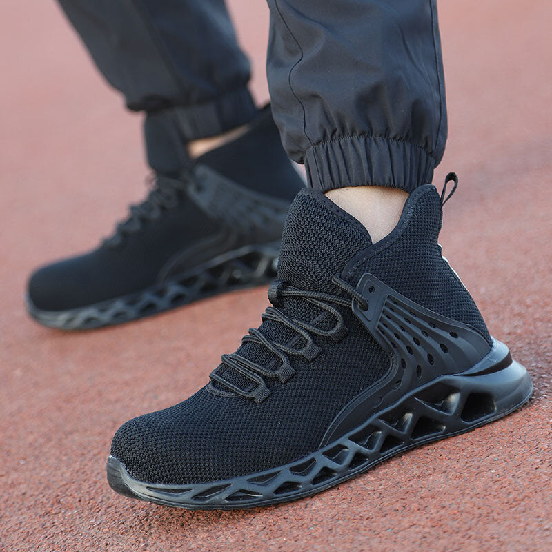 Atrego Men Steel Toe Safety Cap Work Shoes Mesh Casual