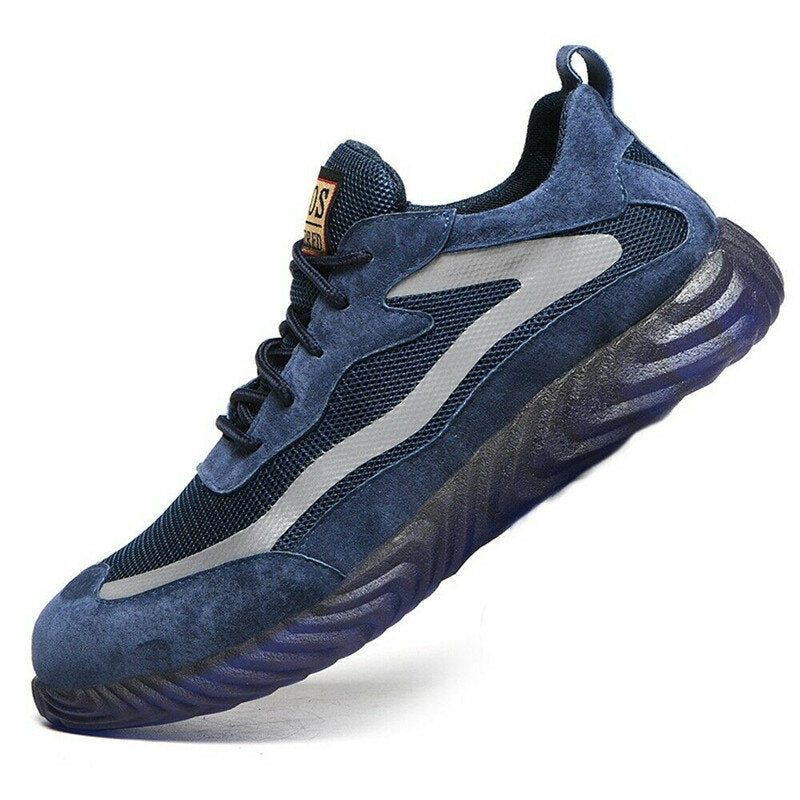 Atrego Mens Steel Toe Safety Shoes Breathable Work Boots
