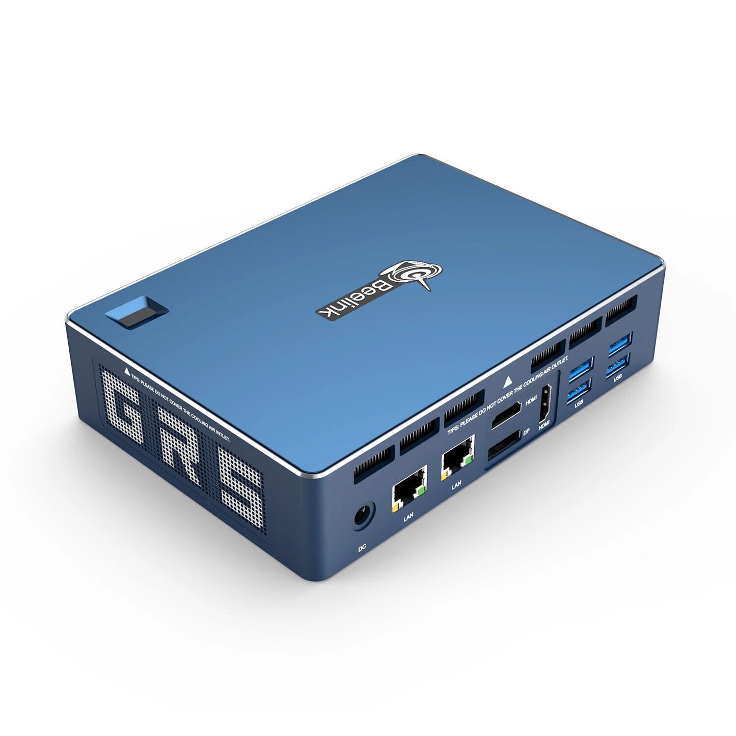 Beelink GT-R AMD Ryzen 7 3750H 16GB DDR4 512GB SSD Mini PC 5.8G WiFi 6 BT5.0 Win10 4K Radeon RX Vega 10 Graphics 1400MHz Mini Computer Desktop PC