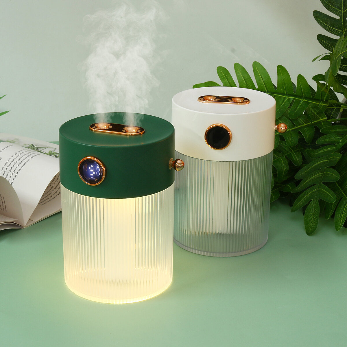 Bakeey 2 Modes Mini Air Humidifier Digital Display Night