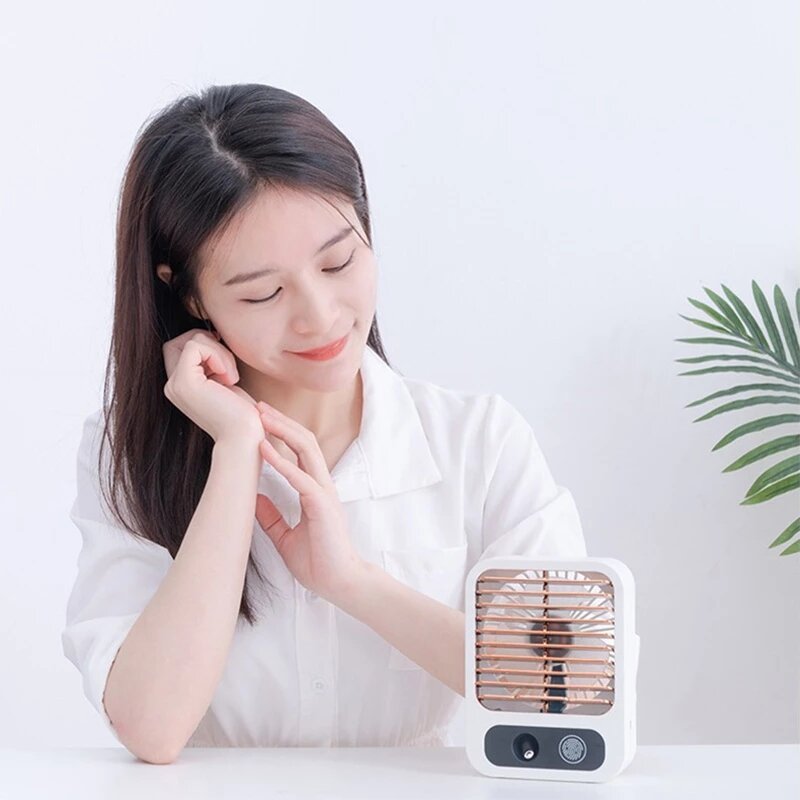 Bakeey 2021 Mini Portable Handheld Fan Air Conditioner