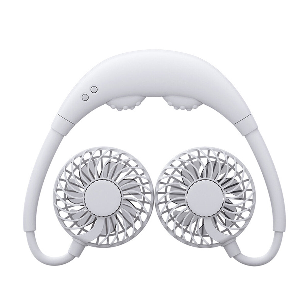 Bakeey Massage Board Neck Fan Led Usb Charging With Aroma