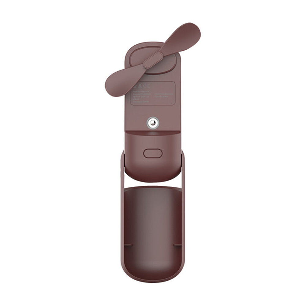 Bakeey Mini Rechargeable Fan 15ml 1500mah Portable Foldable