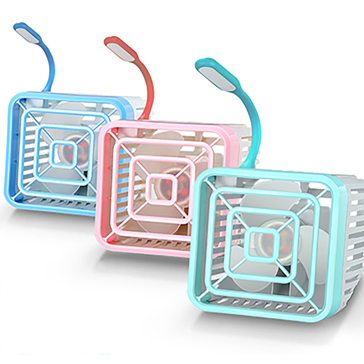 Bakeey Usb Small Fan Mini Electric Mute Student Dormitory