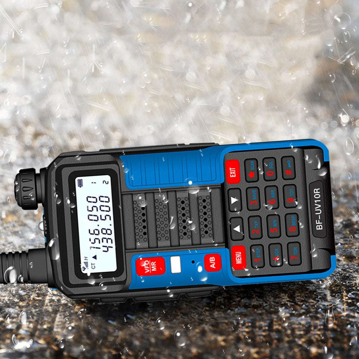 Baofeng Bf-uv10r 10w 8800mah Walkie Talkie Waterproof 5-15km