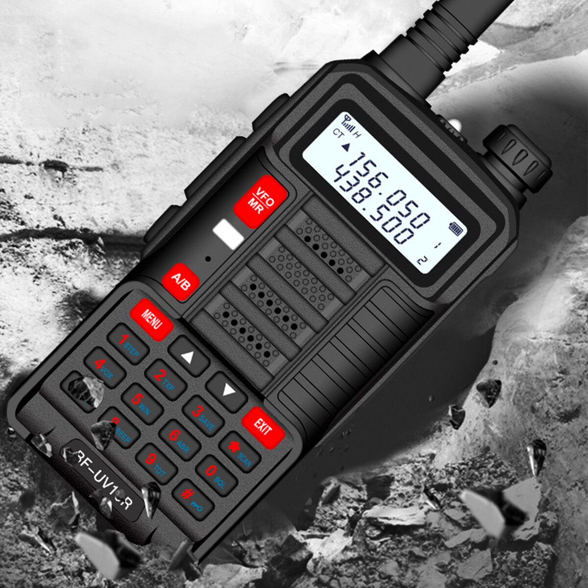 Baofeng Bf-uv10r 10w 8800mah Walkie Talkie Waterproof 5-15km