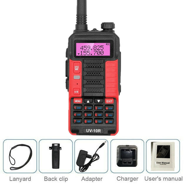 Baofeng Bf Uv10r 10w High Power Usb Walkie Talkie 10 Watts
