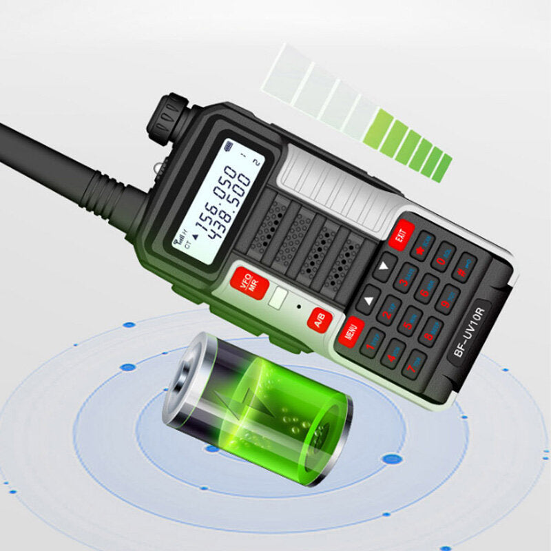Baofeng Bf-uv10r Plus 10w 4800mah Uv Dual Band Two-way