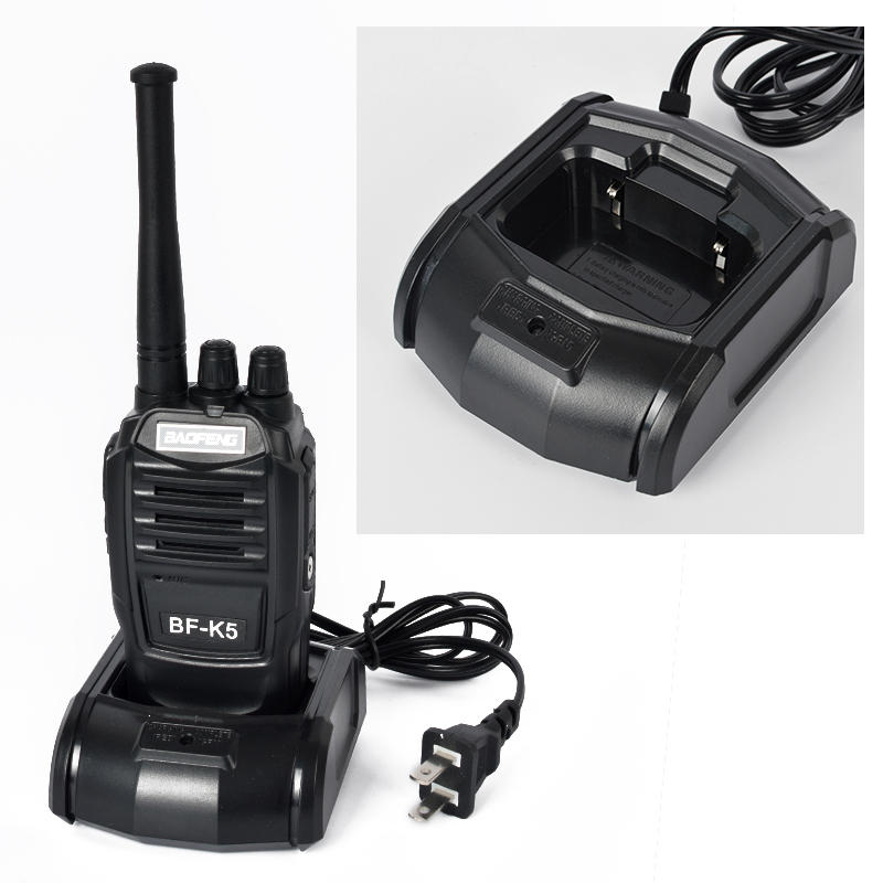 Baofeng K5 Walkie Talkie 5w Uhf 16ch Black 1800mah Li-ion