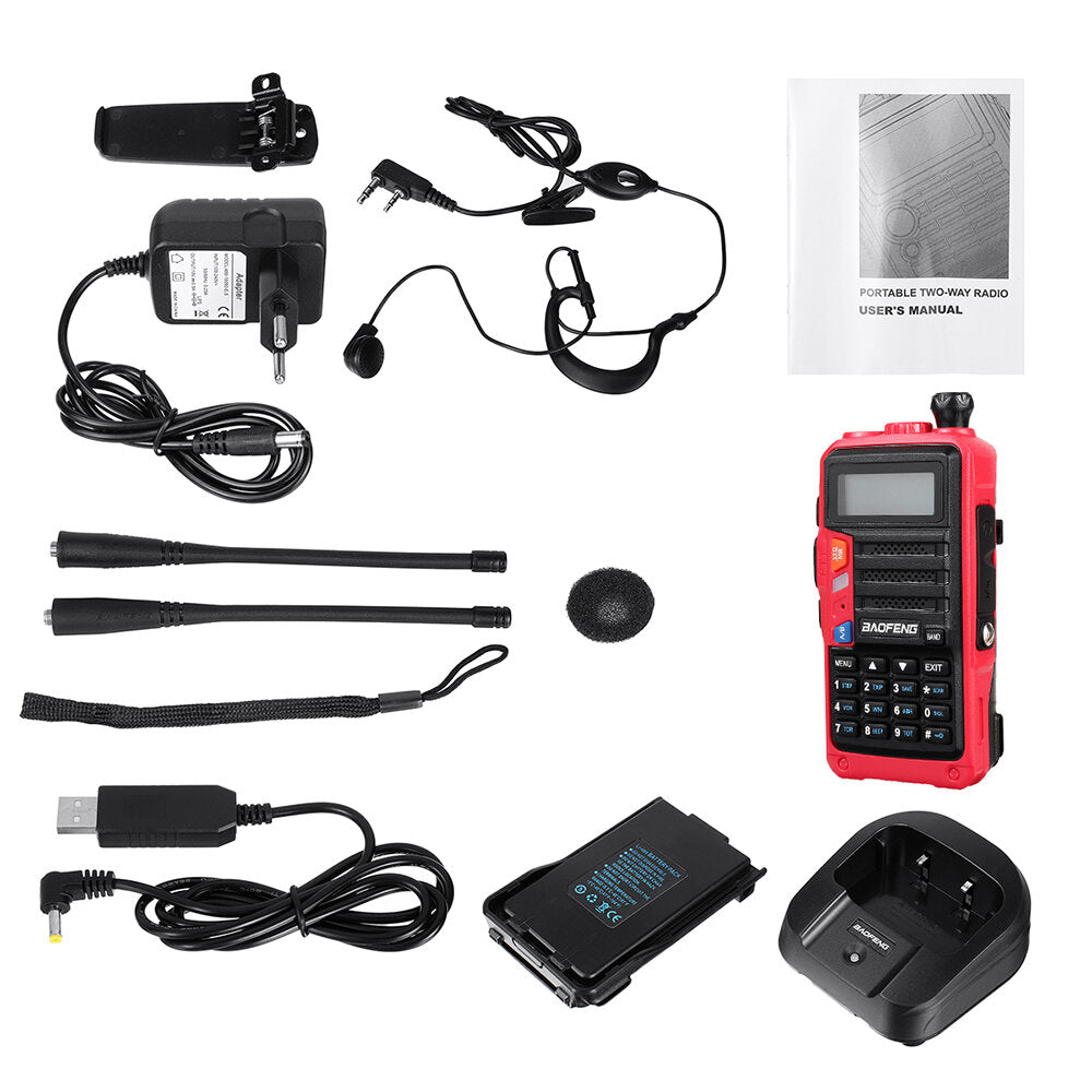 Baofeng Uv-s9 Plus Walkie Talkie Tri-band 10w Powerful Cb