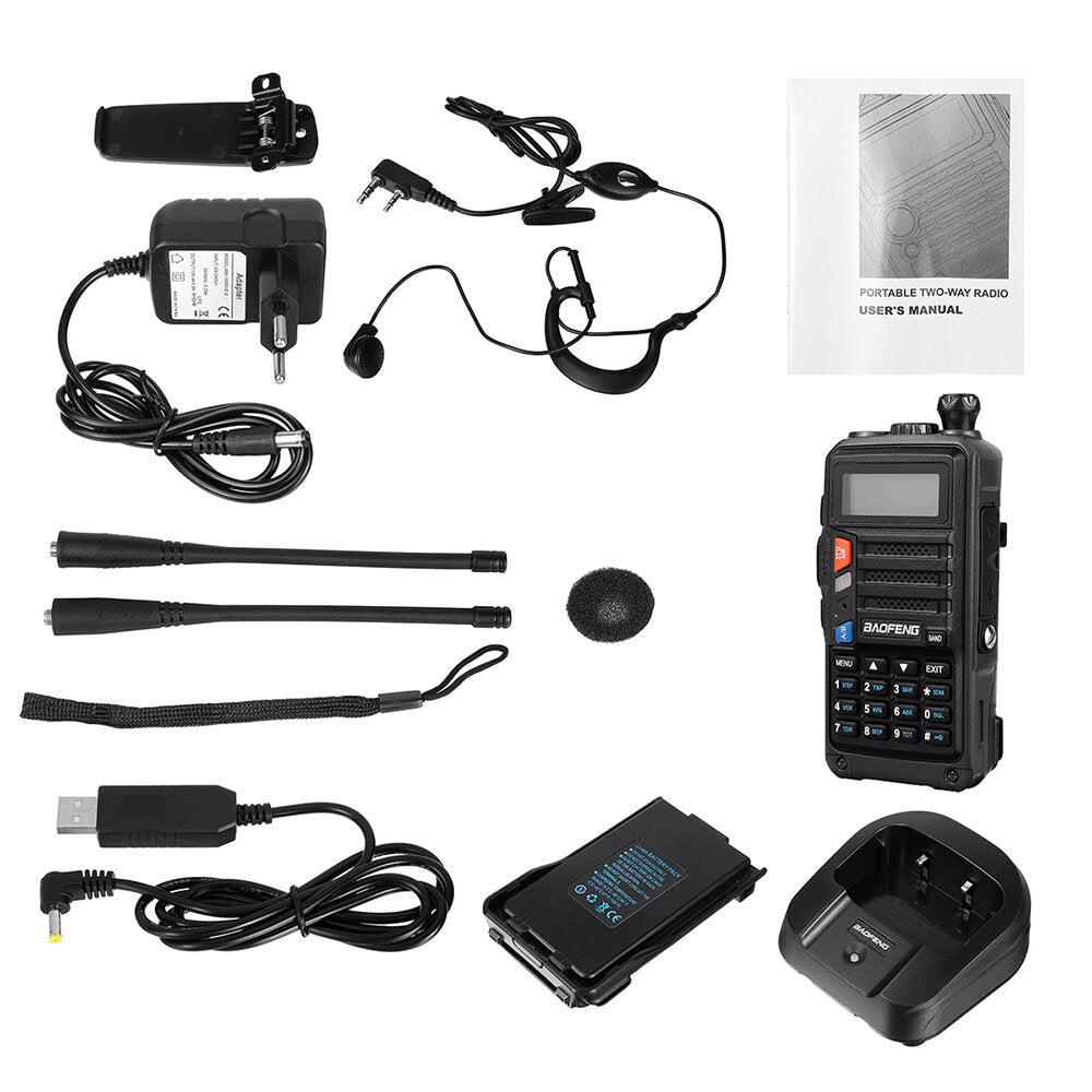 Baofeng Uv-s9 Plus Walkie Talkie Tri-band 10w Powerful Cb