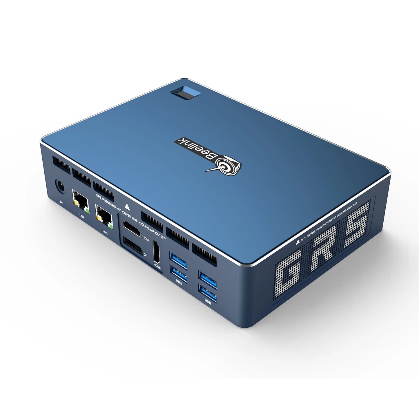 Beelink GT-R AMD Ryzen 7 3750H 16GB DDR4 512GB SSD Mini PC 5.8G WiFi 6 BT5.0 Win10 4K Radeon RX Vega 10 Graphics 1400MHz Mini Computer Desktop PC