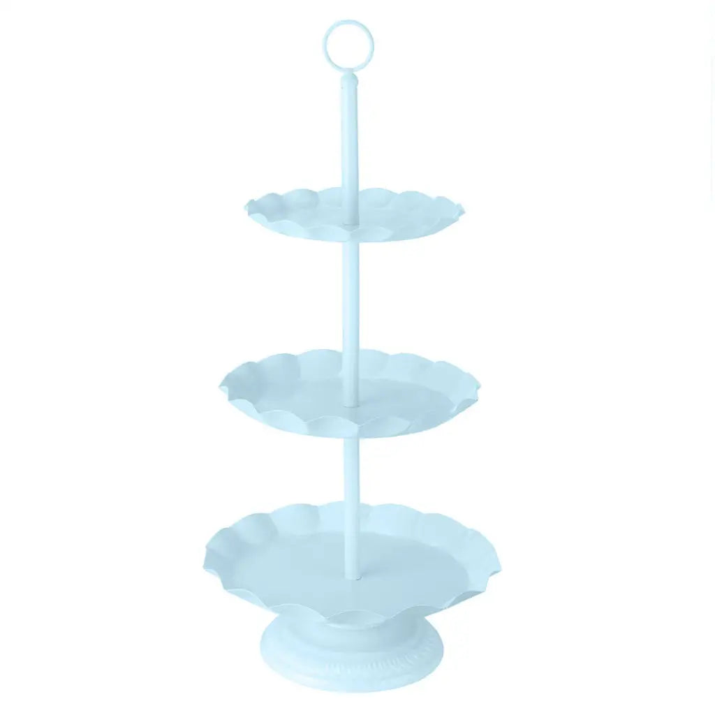 Blue Cake Holder Cupcake Stand - Party Decorations