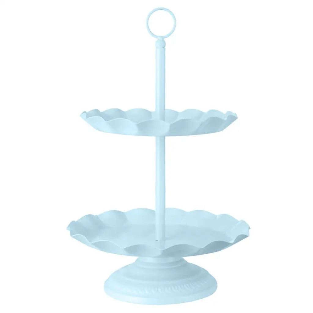 Blue Cake Holder Cupcake Stand - Party Decorations