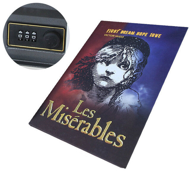Book Safes Key Lock Type High Quality Secret Hidden Security