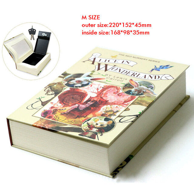 Book Safes Key Lock Type High Quality Secret Hidden Security