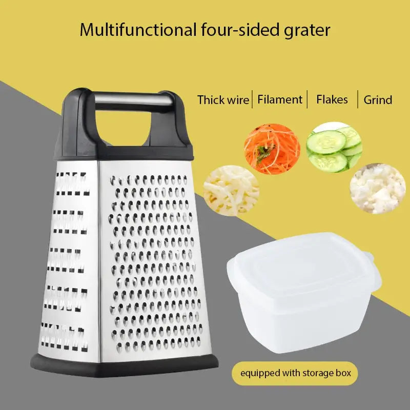 Box Grater Vegetable Slicer Cheese Cutter