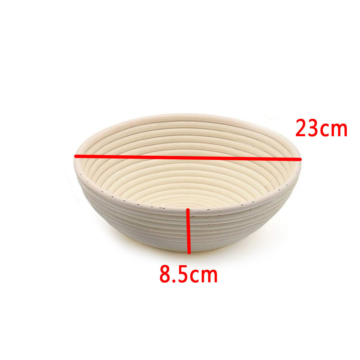 Bread Baking Tool Kits 9 Inch Banneton Proofing Basket