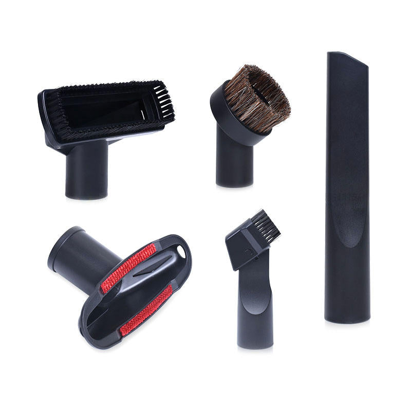 Brush Head Sucker Set Flat Nozzle Suction T-brush 2 In 1