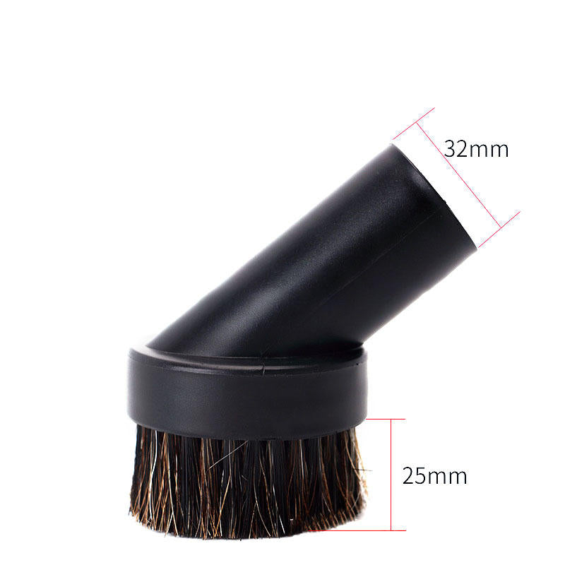 Brush Head Sucker Set Flat Nozzle Suction T-brush 2 In 1