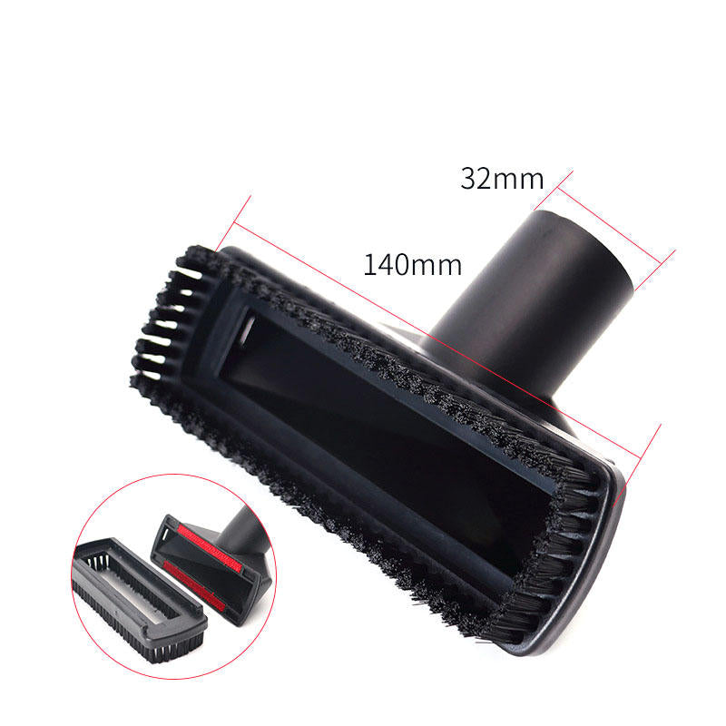 Brush Head Sucker Set Flat Nozzle Suction T-brush 2 In 1