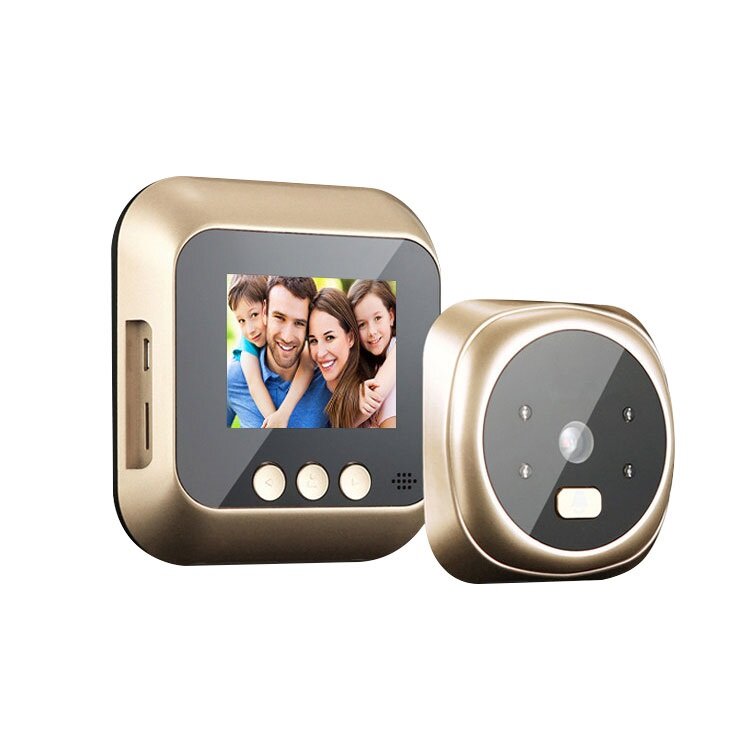 C11 Hd 1080p 2.4 Lcd Screen Cat’s Eye Camera Doorbell