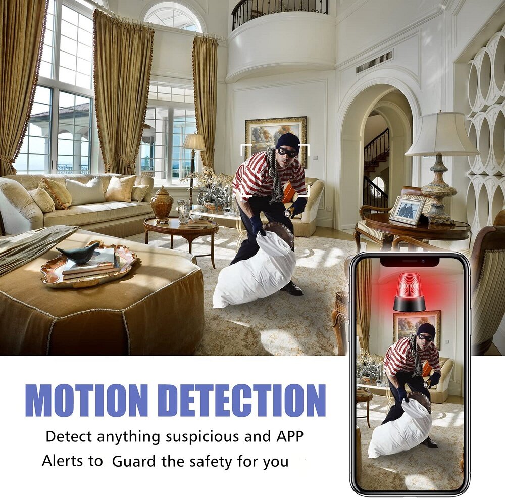 C2 Hd 1080p Wifi Wireless Mini Security Camera Phone App