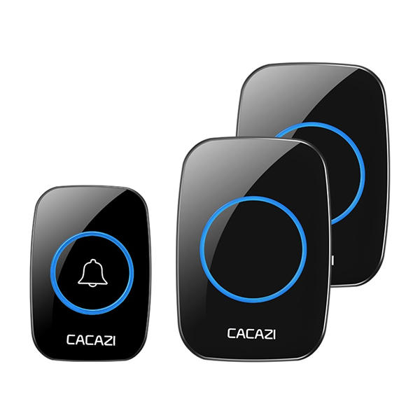 Cacazi Led Smart Doorbell Waterproof 300m Remote Mini