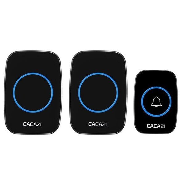 Cacazi Led Smart Doorbell Waterproof 300m Remote Mini