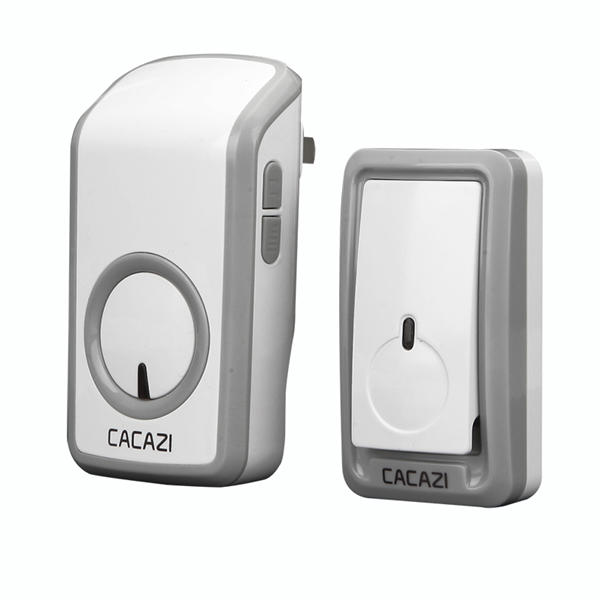 Cacazi Wireless Doorbell Ac 110-220v Ultra Long Distance