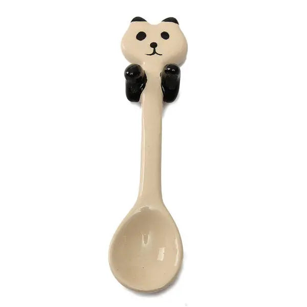 Cartoon Animal Ceramic Coffee Scoop Milk Tea Soup Spoon