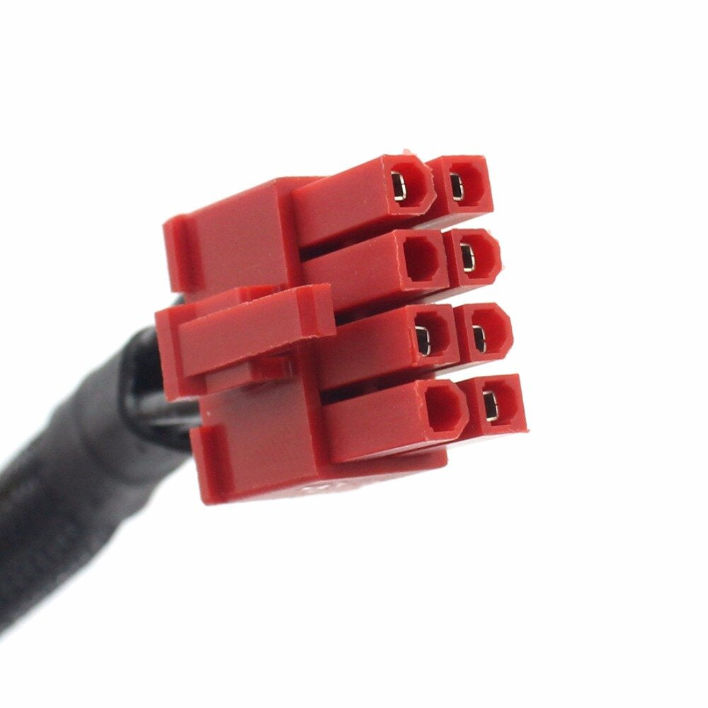 8Pin to Dual 8Pin Graphics Card Modular Power Cable 18AWG PCI-E Power Supply Cable for Antec ECO TP NP Series F19809
