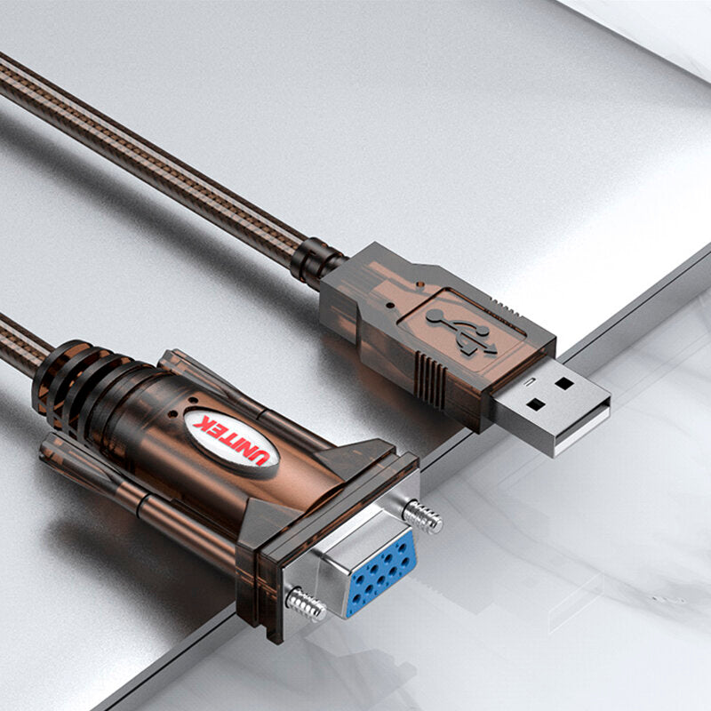 UNITEK USB to RS232 Serial Cable Engineering Grade Extension RS232 Cable Data Cable Support USB CDC-ACM