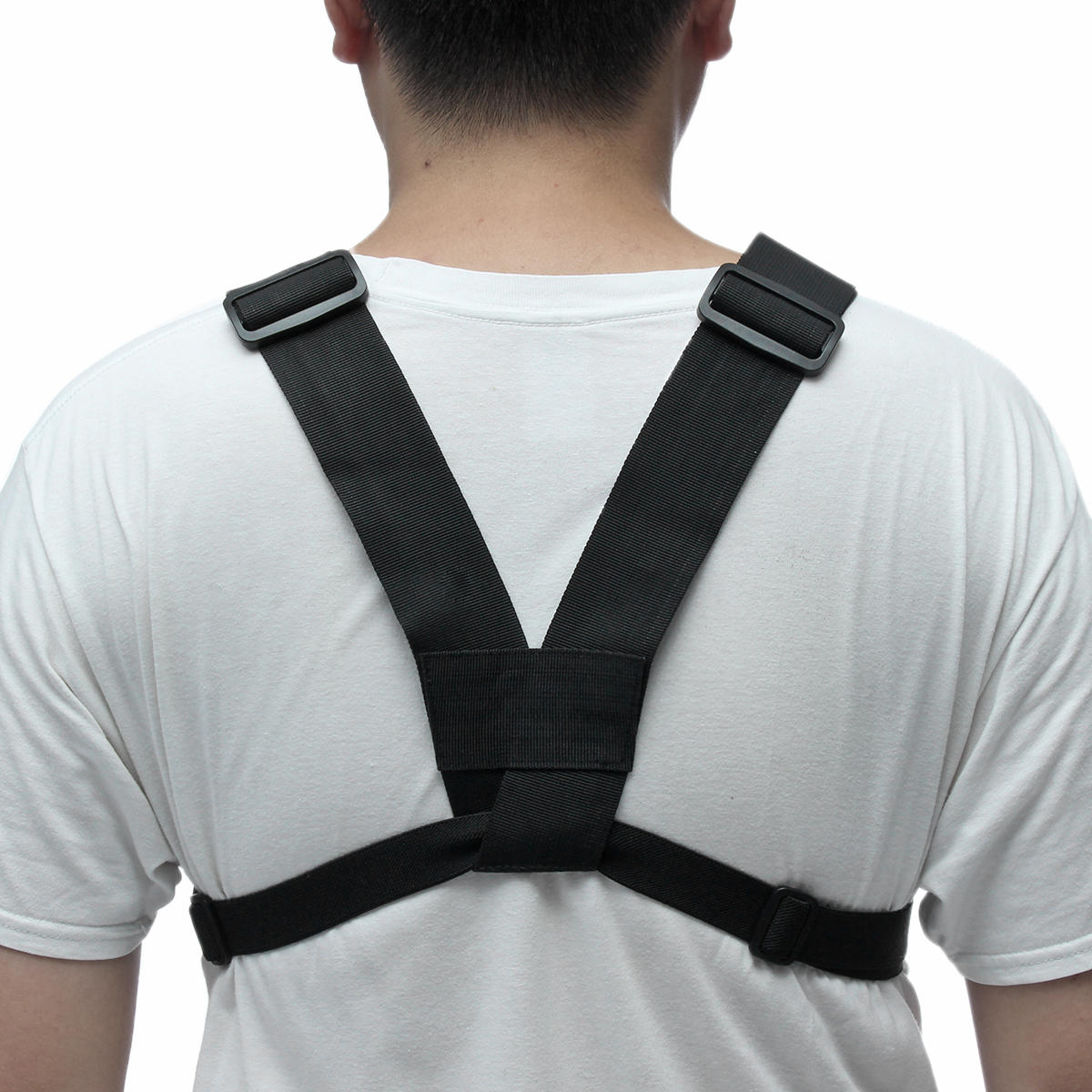 Chest 3 Pocket Harness Nylon Bag Pack Backpack Holster For