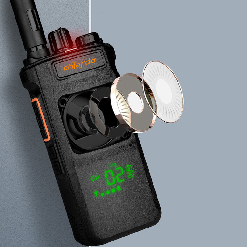 Chierda Cd-108 10w 2500mah Professional Walkie Talkie Led