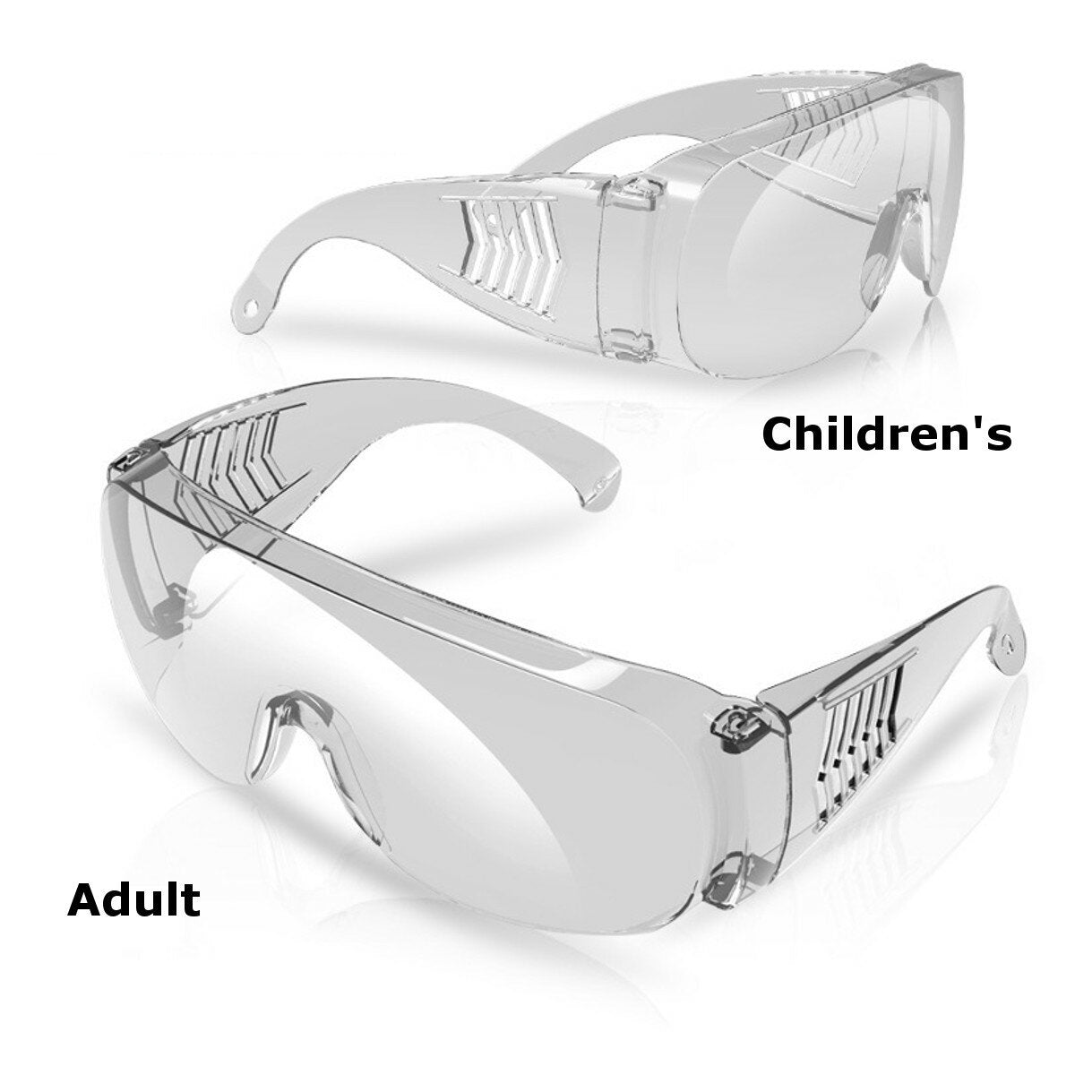Children Adult Safety Goggles Anti Fog Dust Splash-proof