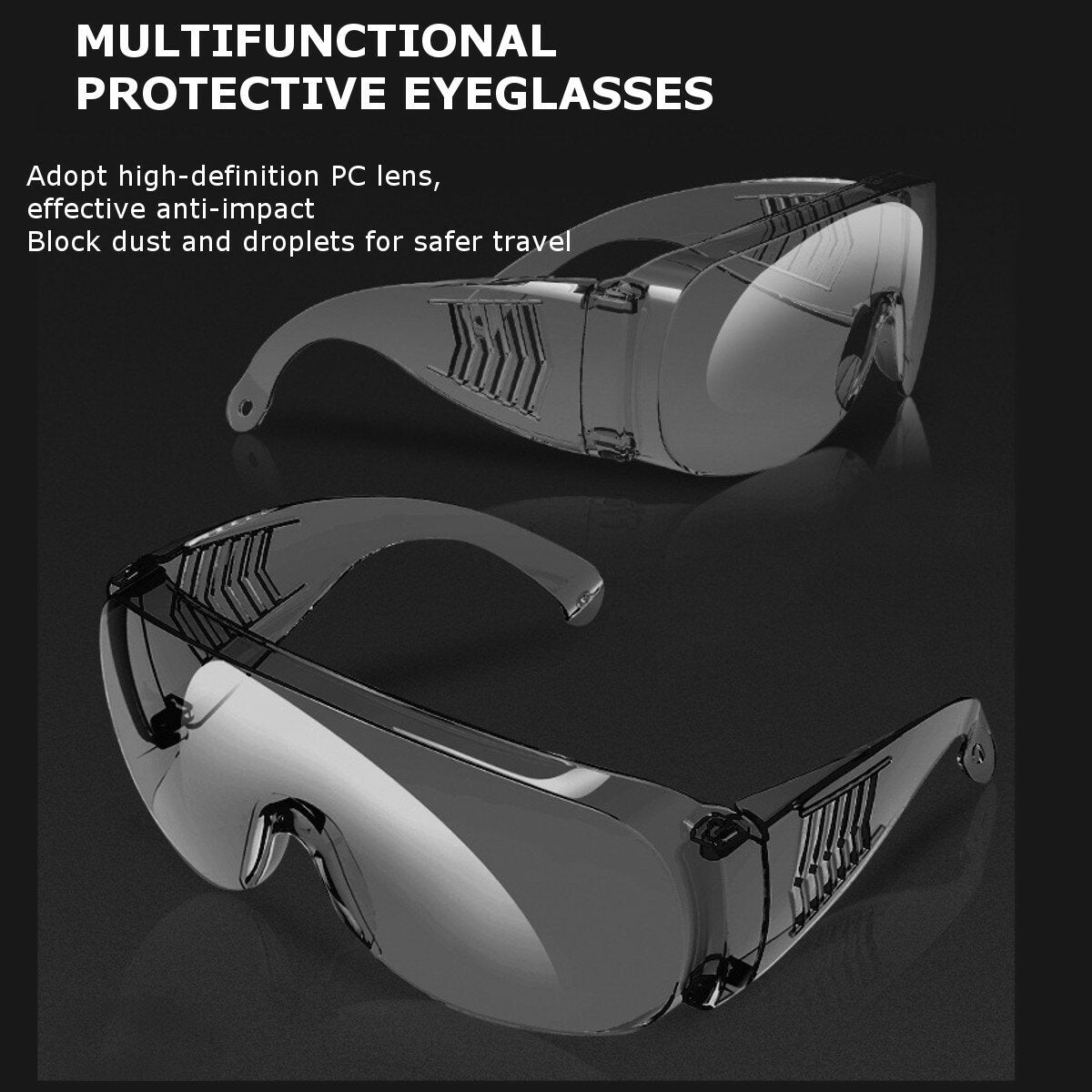 Children Adult Safety Goggles Anti Fog Dust Splash-proof