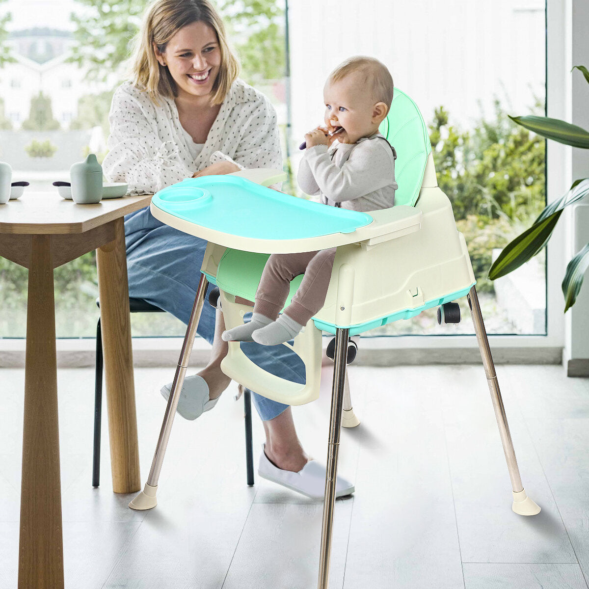 Children’s Dining Chair Baby Eating Table Bb Plastic