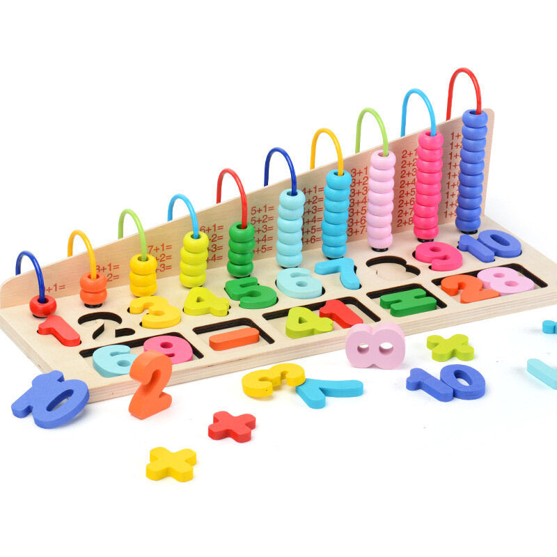 Children’s Mathematics Teaching Aid Abacus Computing Frame