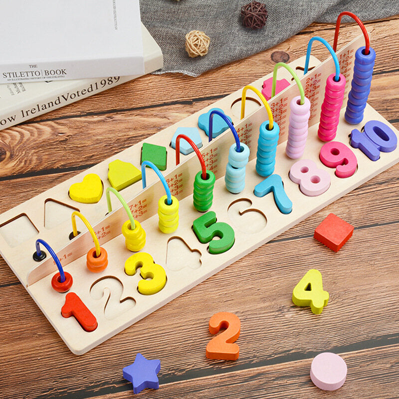 Children’s Mathematics Teaching Aid Abacus Computing Frame